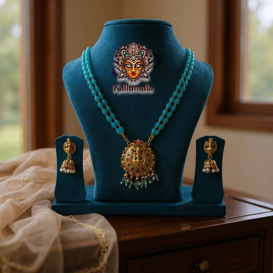Lakshmi Pearl Necklace – Onam Collection 2025